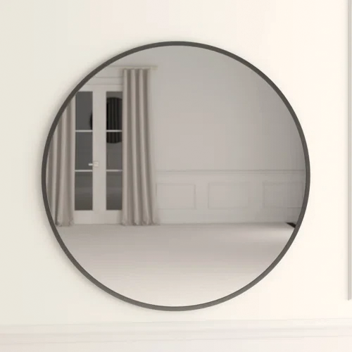 Afron Round Mirror (Thumbnail) Afron Round Mirror - Image 1
