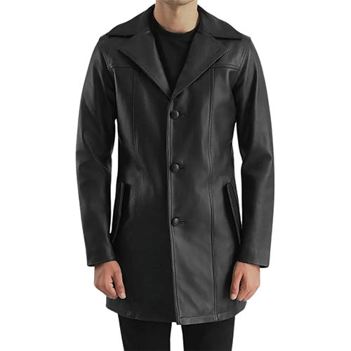 Black-Leather-Coat-Thumbnail-2.png Black Leather Coat - Image 1