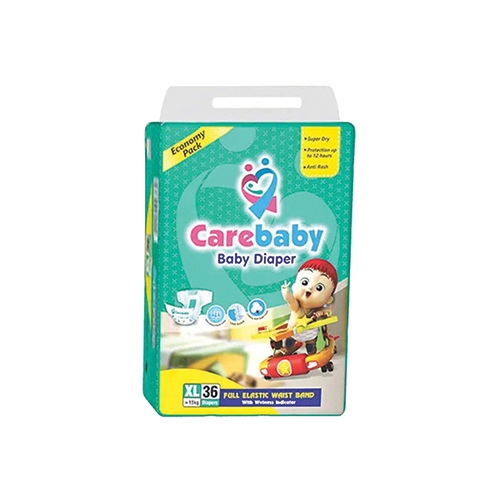 CAREBABY-DIAPER-X-LARGE-15KG-36PCS-ECONOMY-PACK.png Carebaby Diaper X-Large 15+kg 36pcs Economy Pack - Image 1