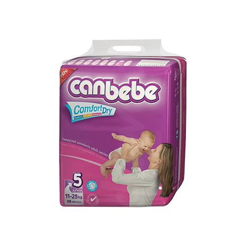 Canbebe-Diaper-Comfort-Dry-Junior-Size-5.png Canbebe Diaper Comfort Dry Junior Size 5 - Image 1