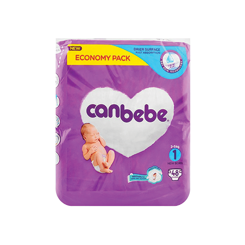 Canbebe-Diaper-Comfort-Dry-New-Born-Size-1.png Canbebe Diaper Comfort Dry New Born Size 1 - Image 1