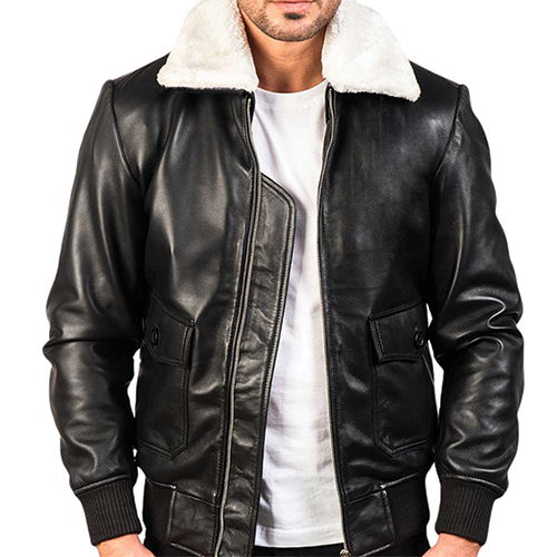 Collar-Fur-Leather-Jacket-Thumbnail.png Collar Fur Leather Jacket - Image 1