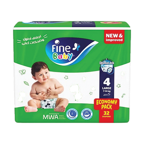 Fine-Baby-Diaper-Large-No-4.png Fine Baby Diaper Large No-4 - Image 1