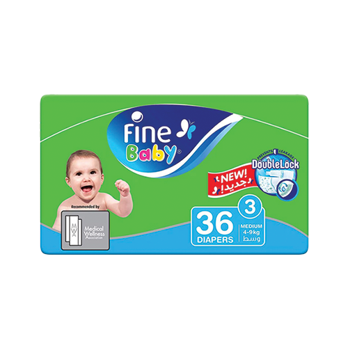Fine-Baby-Diapers-Medium-No-3.png Fine Baby Diapers Medium No-3 - Image 1