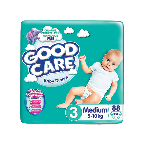 Good-Care-Baby-Diaper-Medium-No.3.png Good Care Baby Diaper Medium No.3 - Image 1