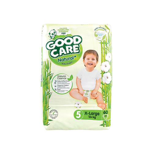 Good-Care-Baby-Diaper-Natural-X-large-No.5.png Good Care Baby Diaper Natural X-large No.5 - Image 1