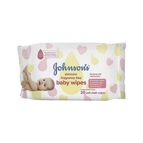 Johnsons-Baby-Wipes-Fragrance-Free.png Johnsons Baby Wipes Fragrance Free - Image 1