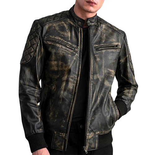 Leather-Bomber-Jacket-Thumbnail.png Leather Bomber Jacket - Image 1