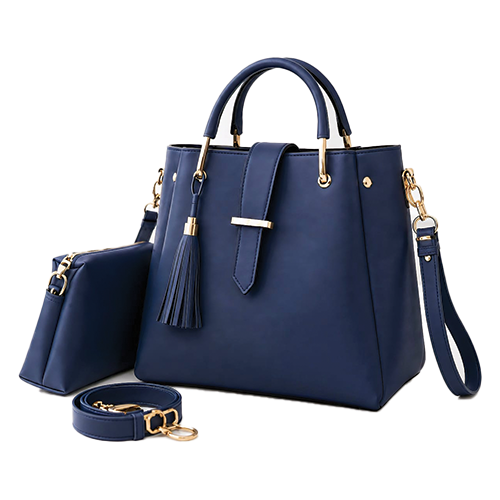 Leather-Tote-Bag-Set-with-Tassel-Thumbnail.png Leather Tote Bag Set with Tassel - Image 1