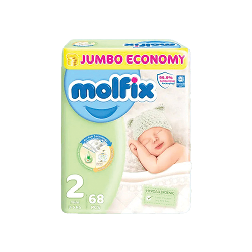 Molfix-Mini-Baby-Diapers-No.2.png Molfix Mini Baby Diapers No.2 - Image 1
