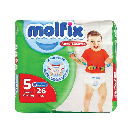 Molfix-Pants-Junior-5-26-Pcs.png Molfix Pants Junior 5 (26 pcs) - Image 1