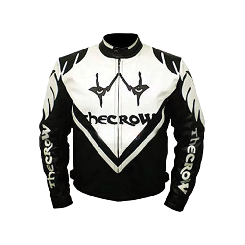 The-Crow-Motorcycle-Leather-Jacket-Thumbnail.png The Crow Motorcycle Leather Jacket - Image 1
