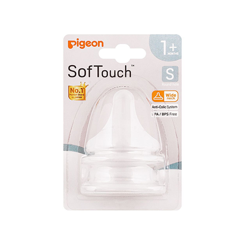 Pigeon-Soft-Touch-Nipple-1M.png Pigeon Soft Touch Nipple 1M+ - Image 1