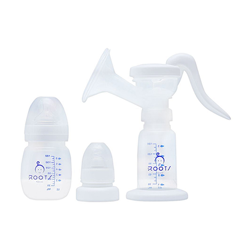 Roots-Breast-Pump-With-Twin-Bottle.png Roots Breast Pump with Twin Bottle - Image 1