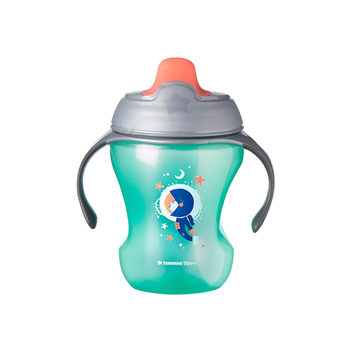 Tommee-Tippee-Baby-Training-Sippee-Cup-8Oz-Green.png Tommee Tippee Baby Training Sippee Cup 8Oz Green - Image 1