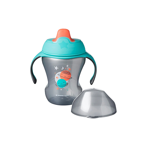 Tommee-Tippee-Baby-Training-Sippee-Cup-8Oz-Grey.png Tommee Tippee Baby Training Sippee Cup 8Oz Grey - Image 1