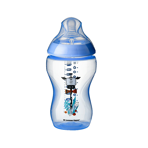 Tommee-Tippee-Blue-Tinted-Feeder.png Tommee Tippee Blue Tinted Feeder - Image 1