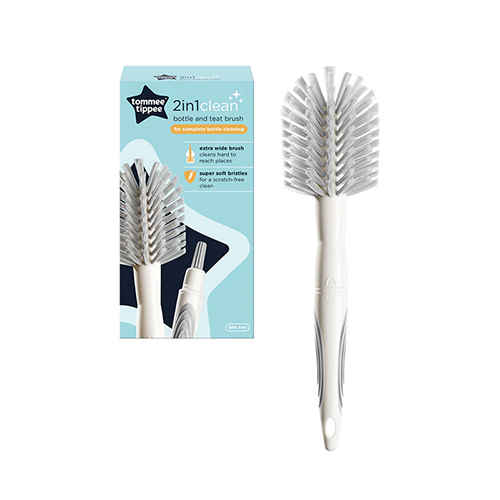 Tommee-Tippee-Bottle-Teet-Brush.png Tommee Tippee Bottle & Teeth Brush - Image 1