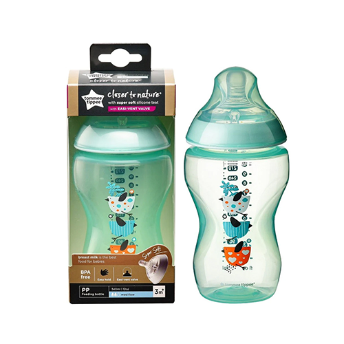 Tommee-Tippee-Green-Tinted-Feeder.png Tommee Tippee Green Tinted Feeder - Image 1